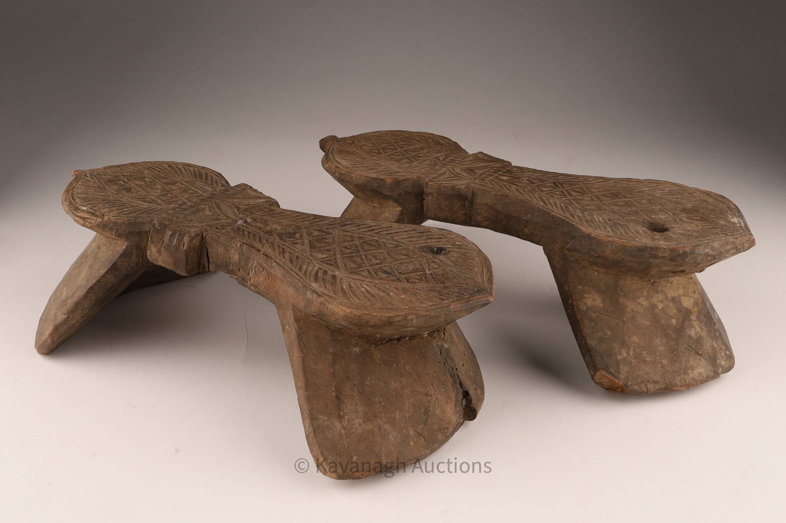 Antique Pakistan Swat Valley Wooden Sandals: 19th C Pakistan Swat Valley Wooden Carved Sandals Nuristan Afghanistan Shoes. 9.5 inches L x 3 H x 4.5 W.