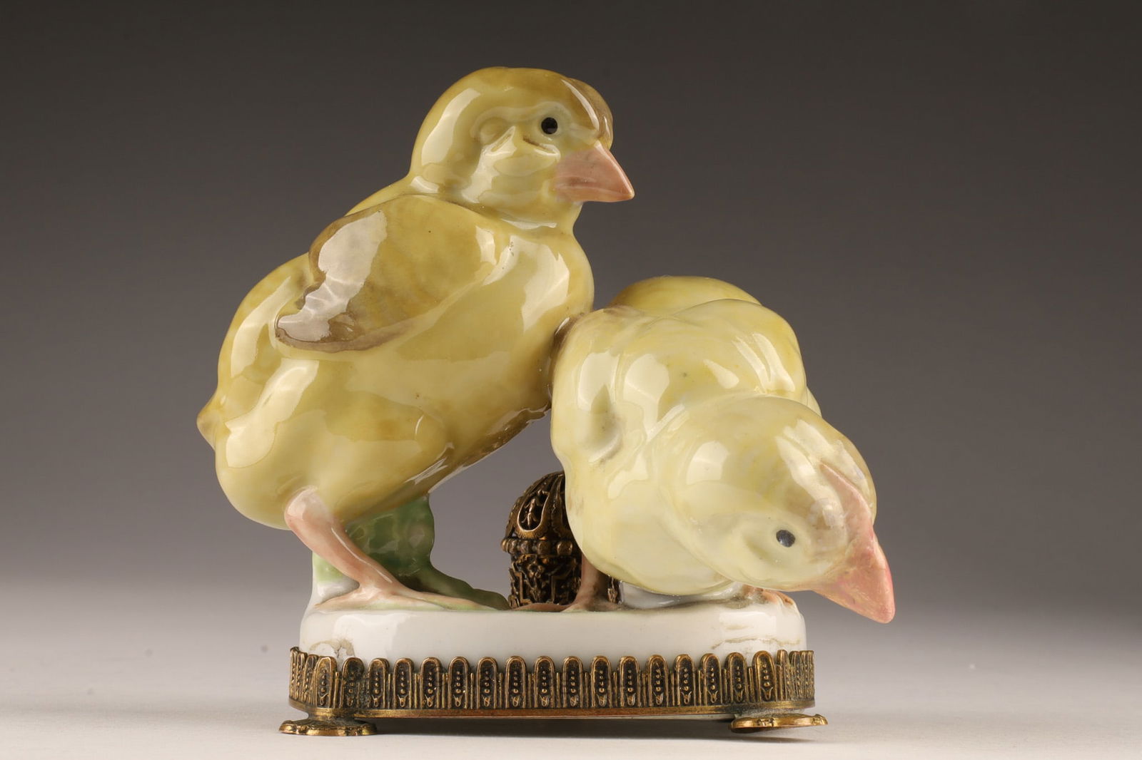 Antique Karl Ens Volkstedt Chicks Porcelain Figure (1 of 7)