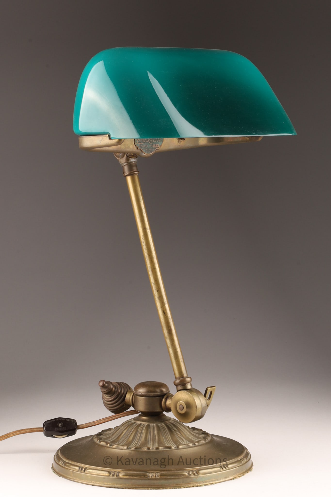 Emeralite Double Knuckle Adjustable Lamp Green (1 of 10)