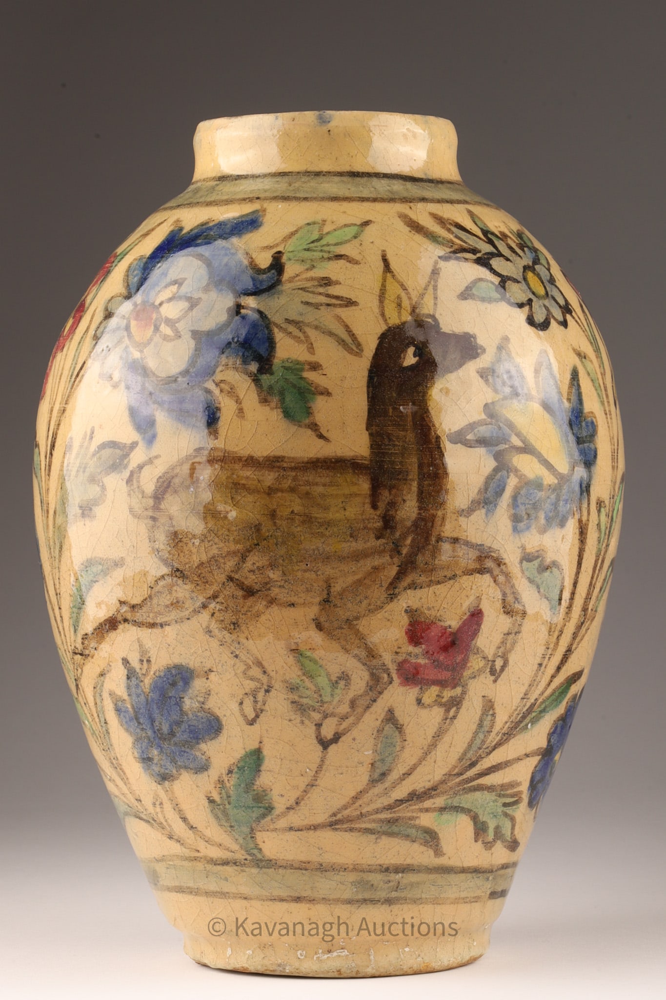 Antique Middle Eastern Qajar Vase (1 of 7)