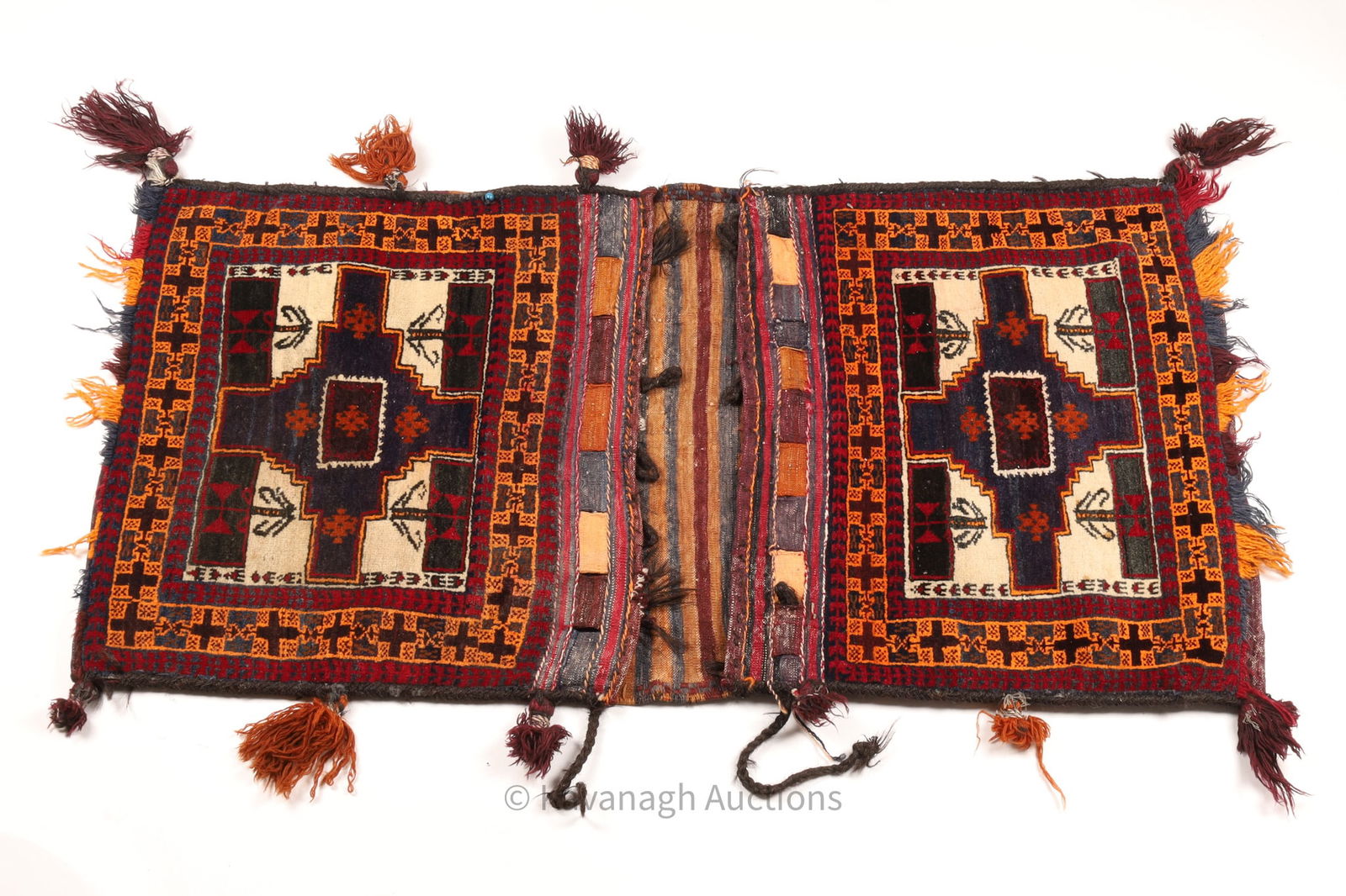 Middle Eastern Afghan Wool Camel Saddle Bag (1 of 5)
