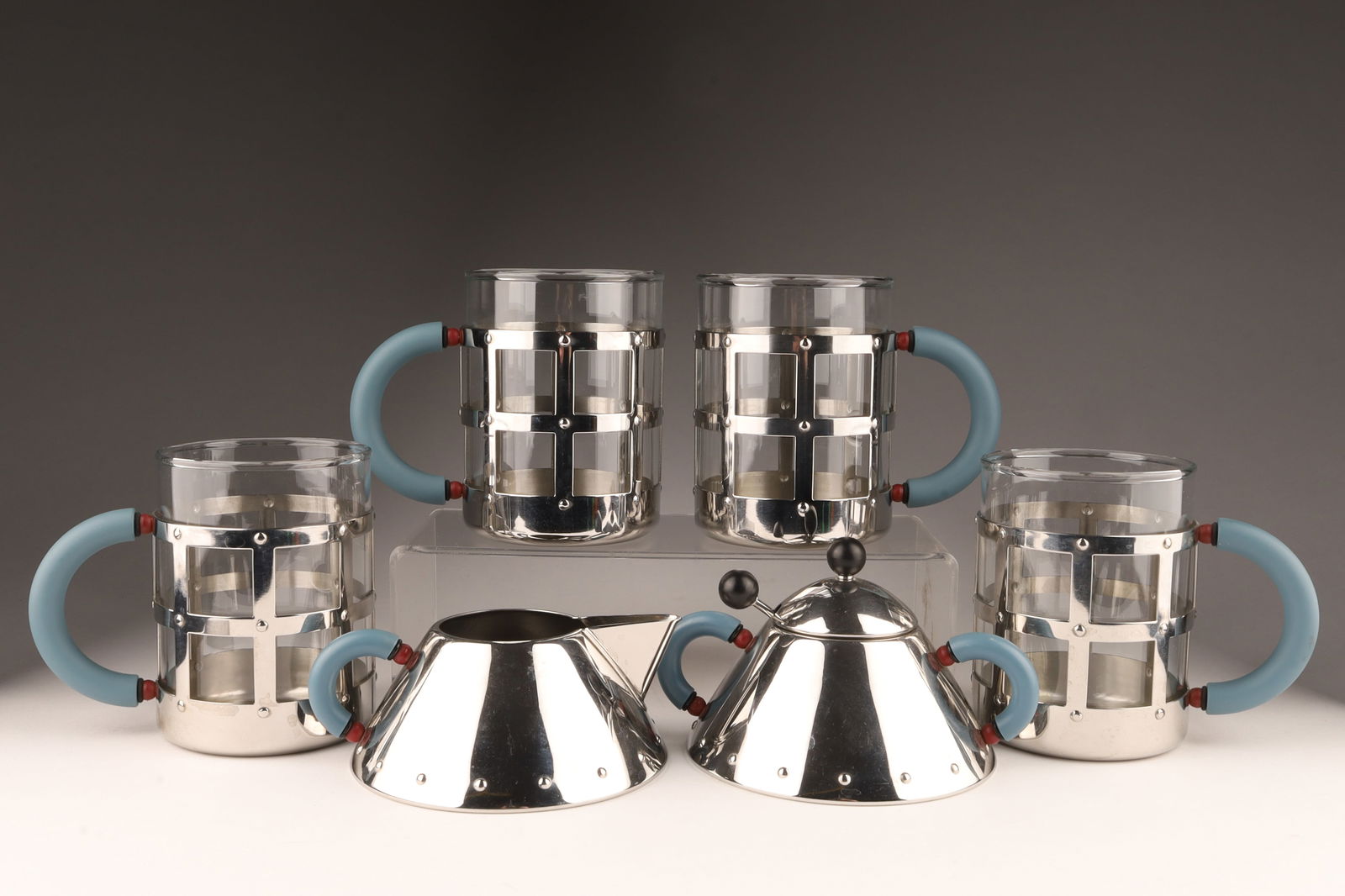 Postmodern Michael Graves Alessi Coffee Set (1 of 7)