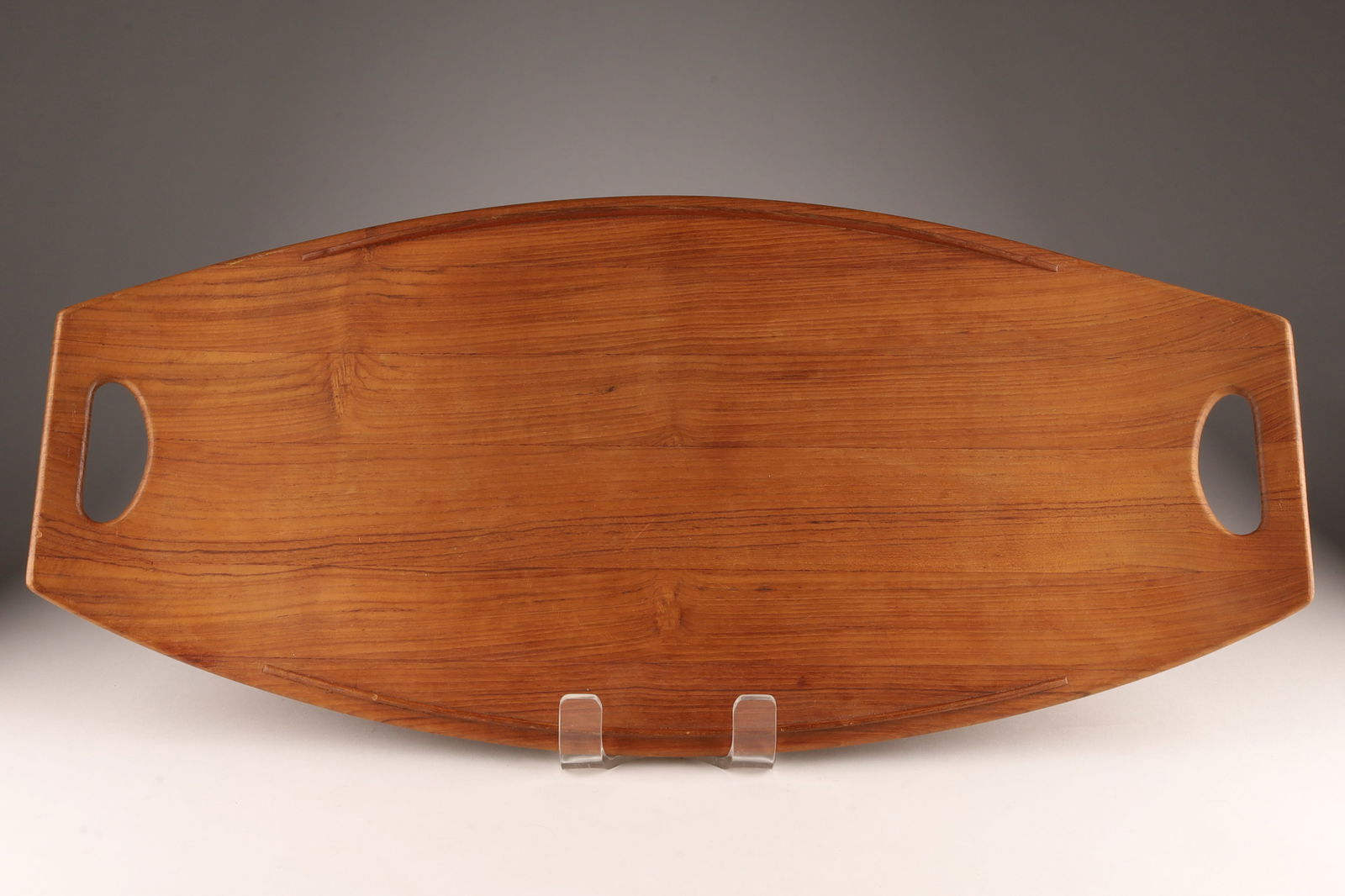 MCM Staved Teak Danmark Tray Jens Quistgaard (1 of 5)