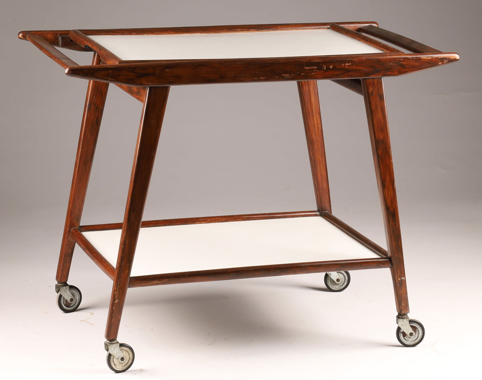 Rare 1950s MCM Geraldo De Barros Brazil Bar Cart (1 of 6)