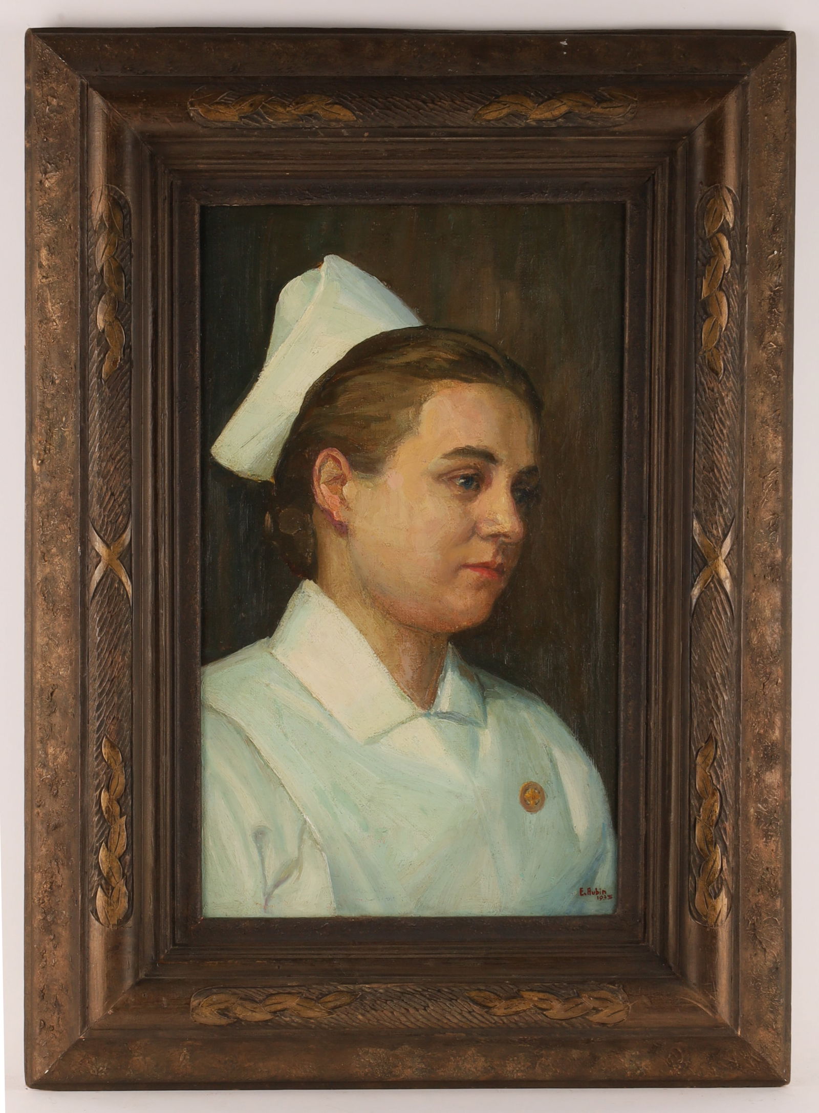 Ernest Aubin (Canadian, 1893-1963) Portrait (1 of 8)