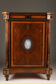 19th C Neoclassical French Style English Cabinet (1 of 14)