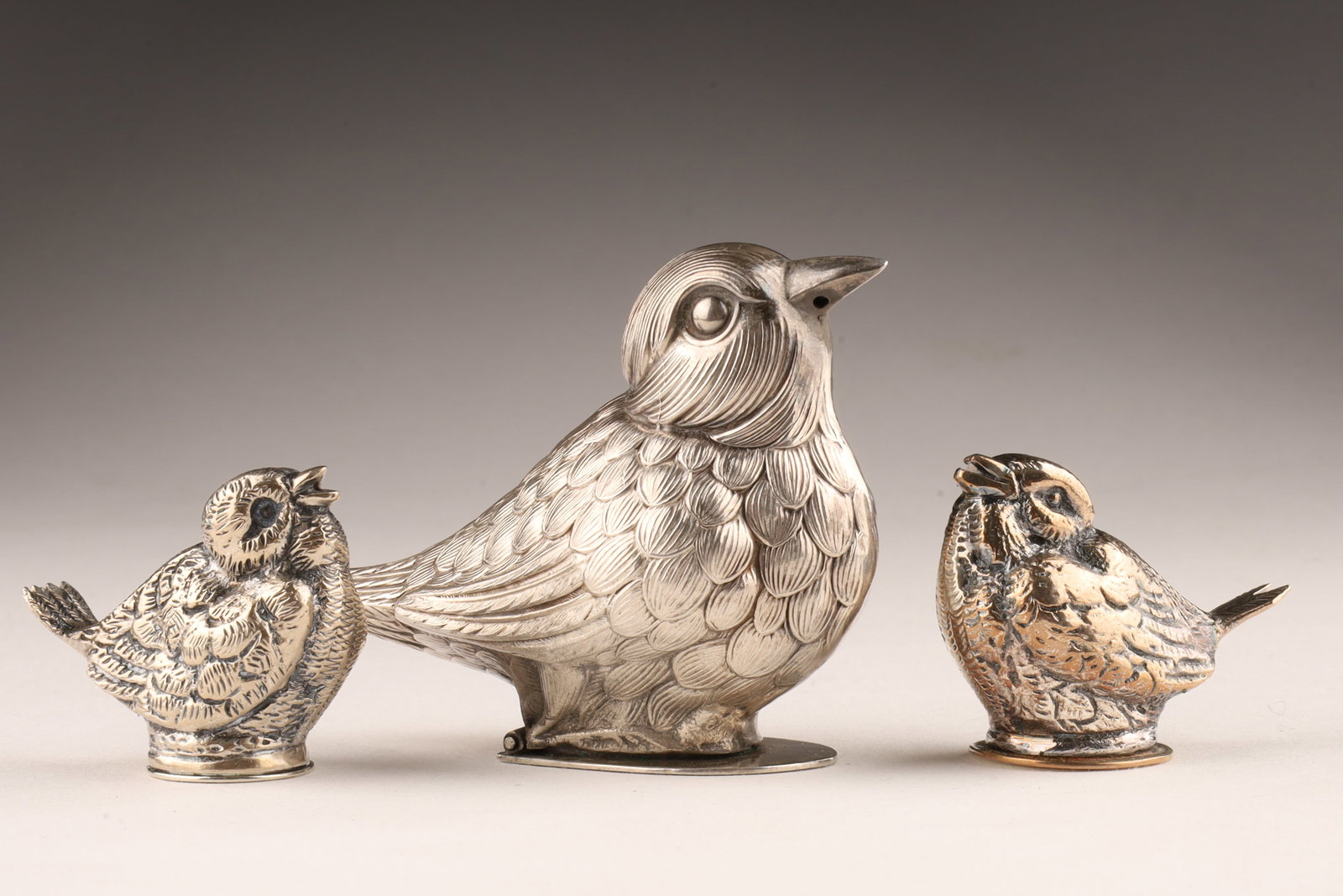 Lot of Silver Sparrow Form Salt Shakers (1 of 7)