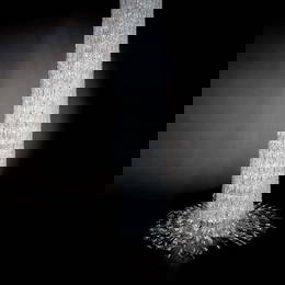 Swarovski Crystal Cascade Single Light Chandelier