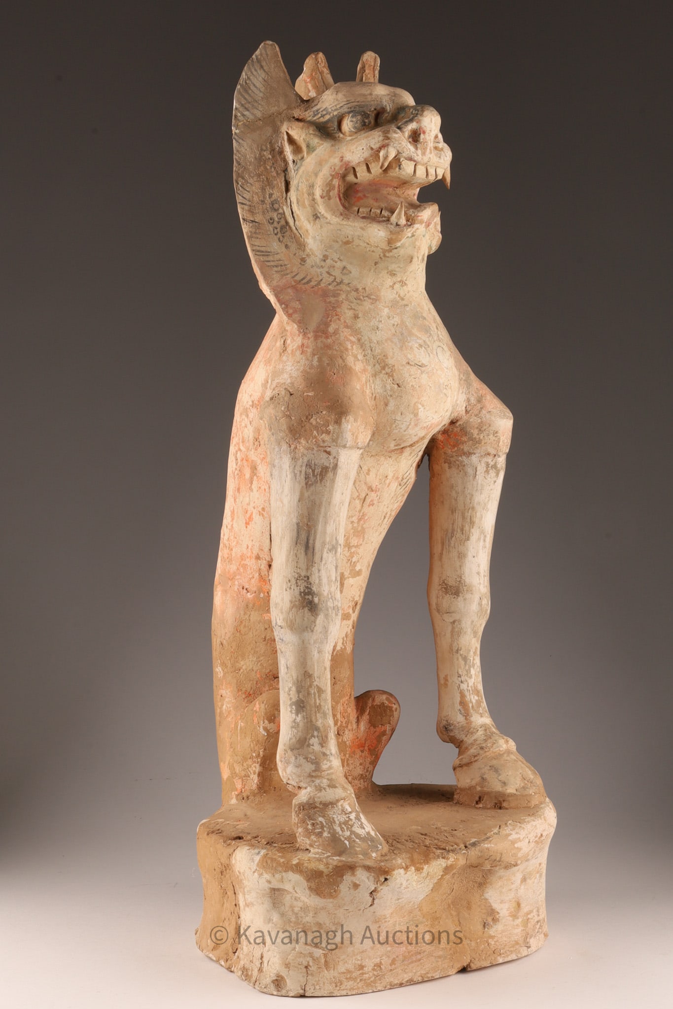 Chinese Tang Dynasty Style Earth Spirit Pottery (1 of 9)