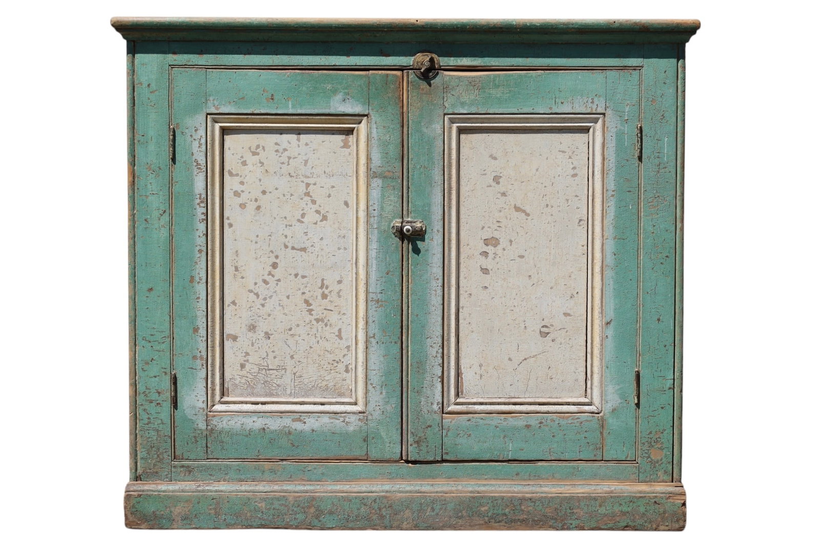 Antique Quebec Pine Buffet Two Door Cabinet (1 of 7)