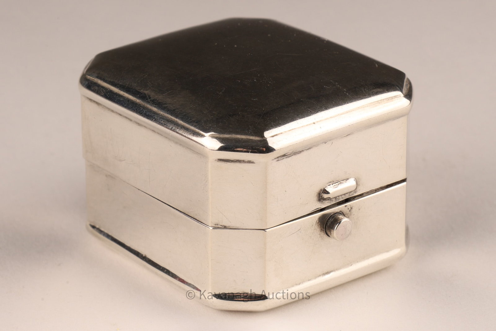 Antique Birks Sterling Silver Ring Box (1 of 6)