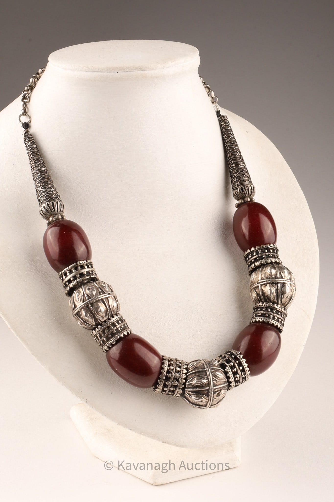 Rare Antique Yemeni Faturan / Silver Coins Necklace (1 of 8)