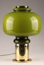 MCM Hans-Agne Jakobsson Sweden Glass Table Lamp