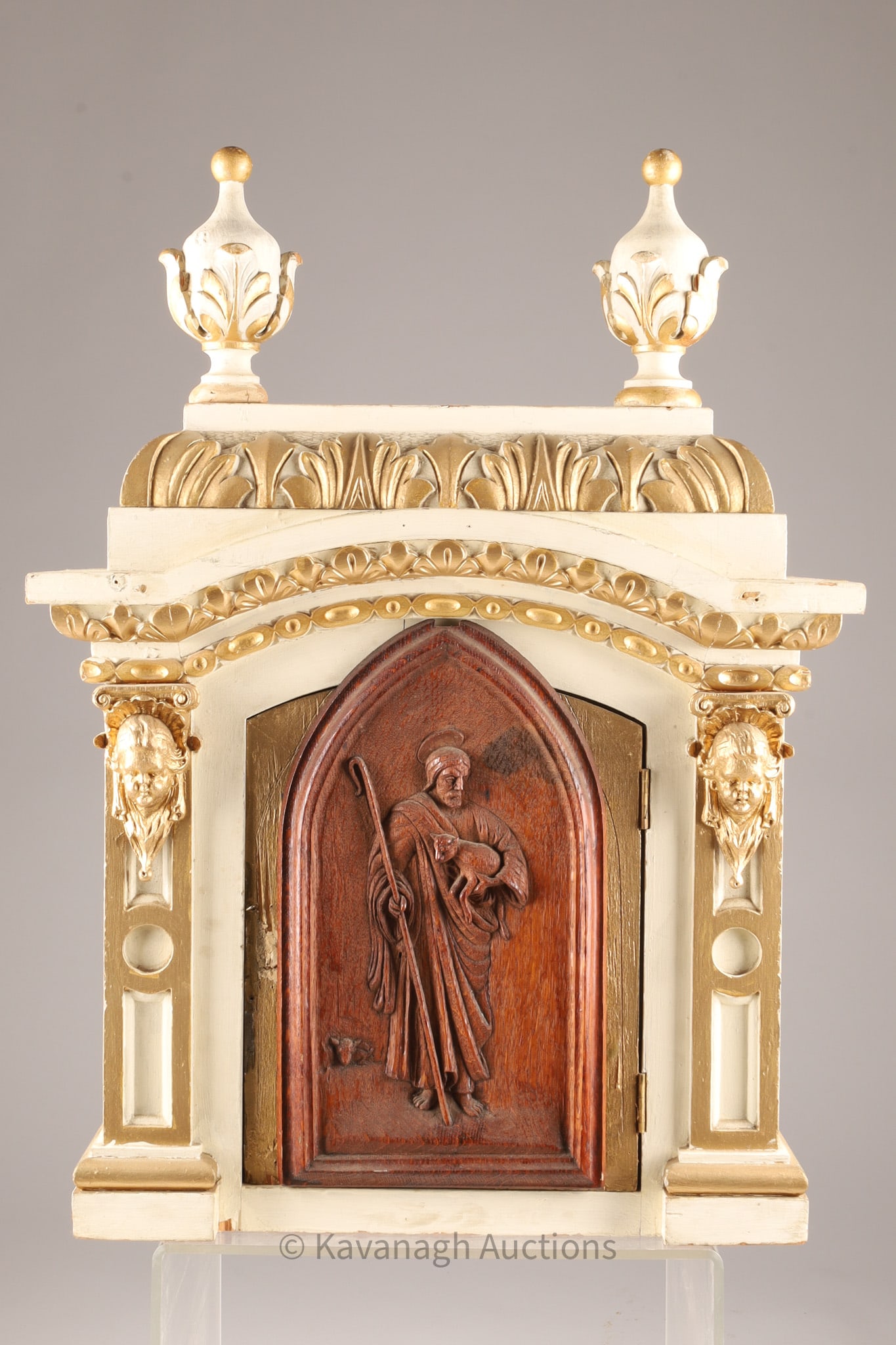 19th C Quebec Gilt Tabernacle Altar Niche (1 of 9)