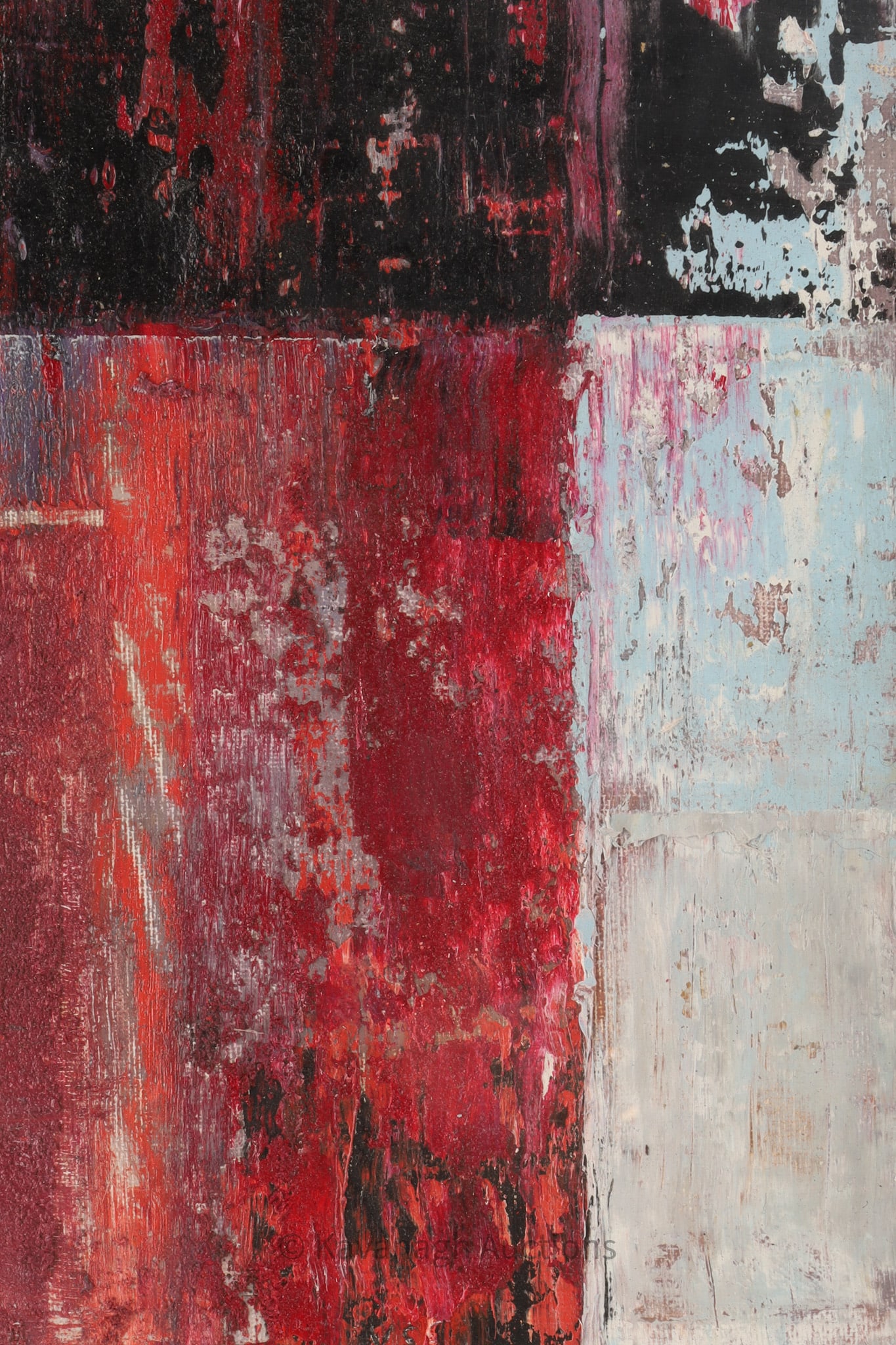 Abstract Expressionist Modernist Oil Painting (1 of 3)