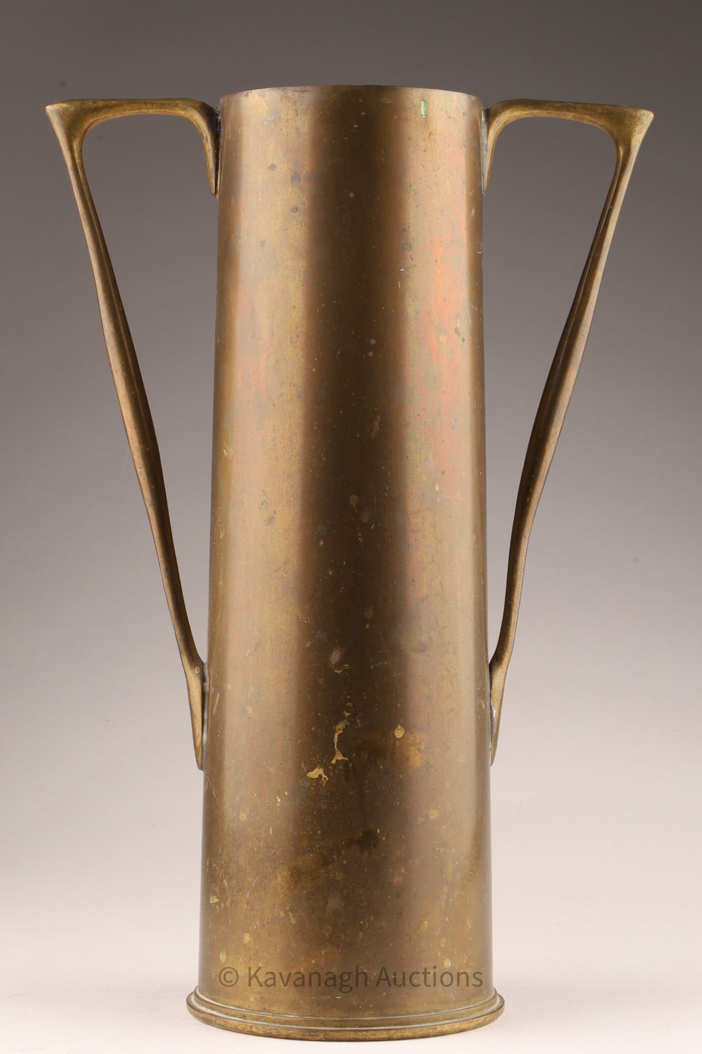 WW1 Trench Art British 18 Lb Casing Souvenir (1 of 9)