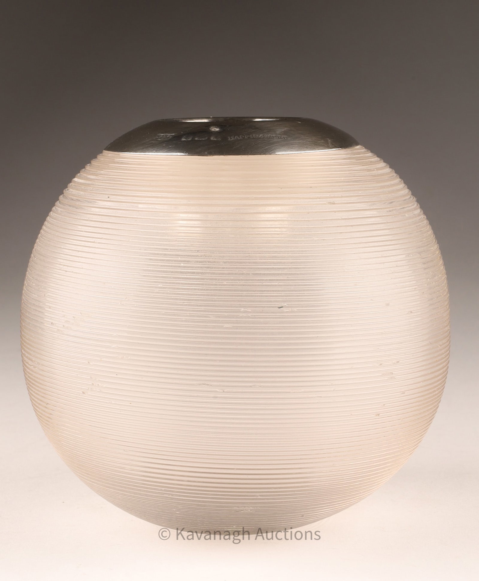 Large Mappin Webb Sterling / Glass Match Holder (1 of 6)