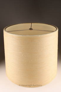 1960s MCM Shade for Lotte Bostlund Lamp: 1960s MCM Shade for Lotte Bostlund Lamp. Good overall condition. 15.25" x 14.25"