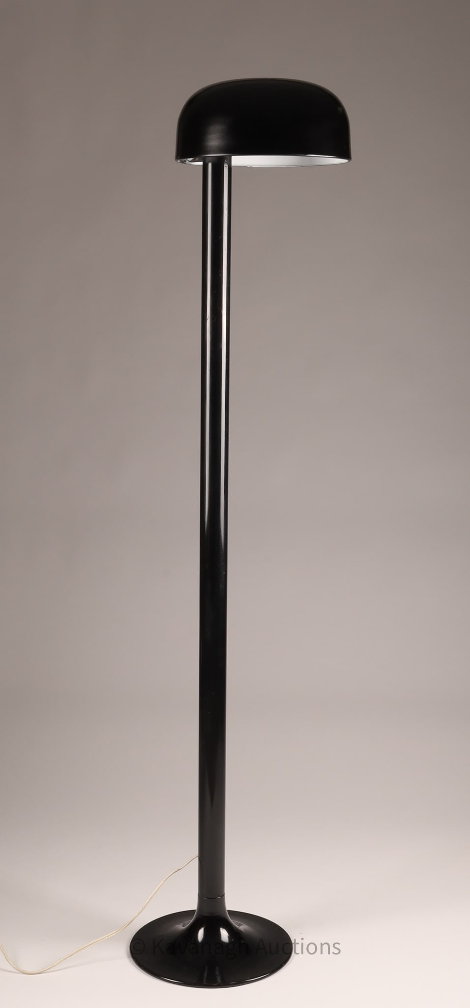 MCM 1960s Black Modernist Laurel Style Floor Lamp (1 of 4)