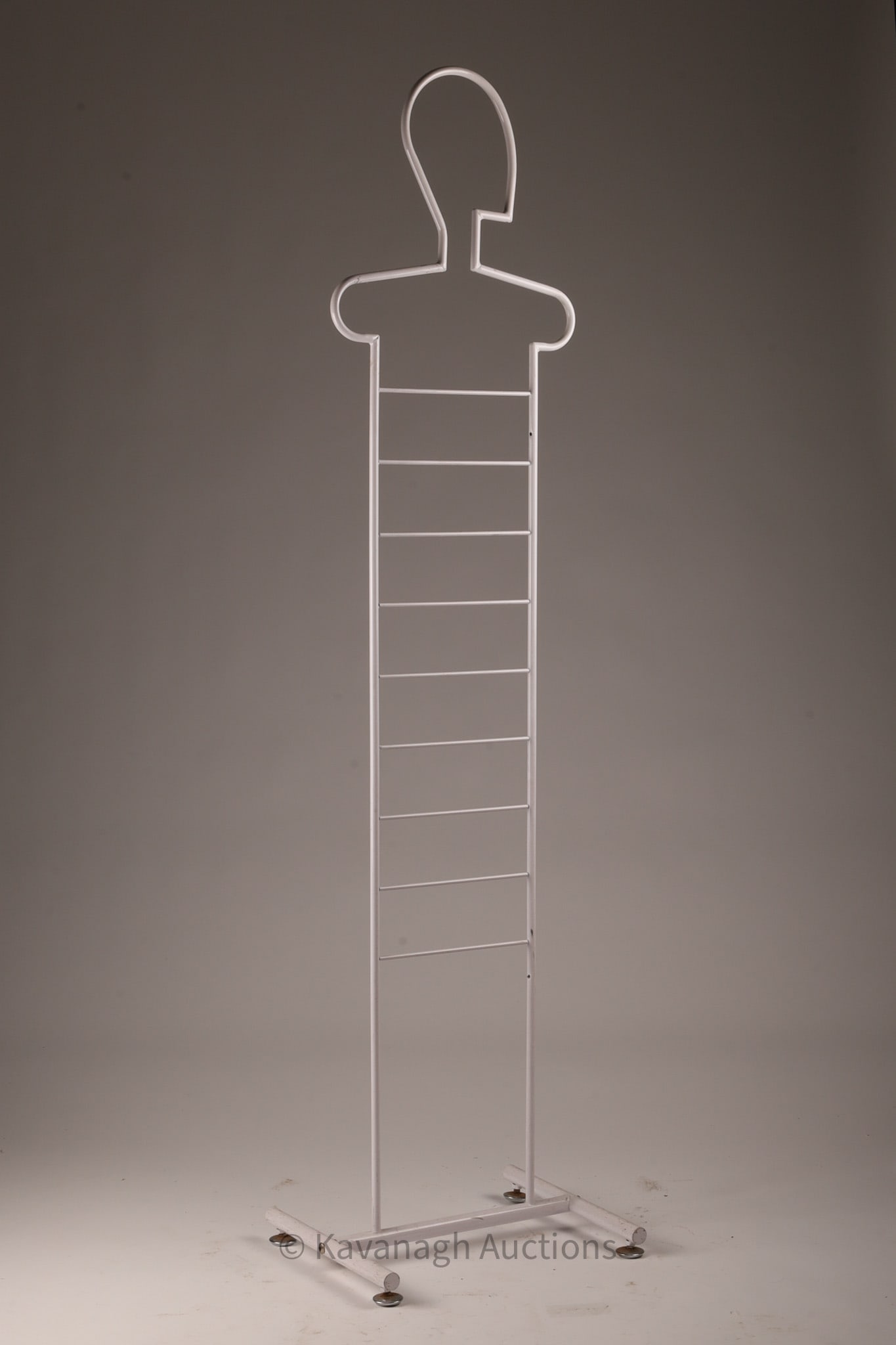 Vintage Modernist Gents Gentlemans Hanging Rack (1 of 4)