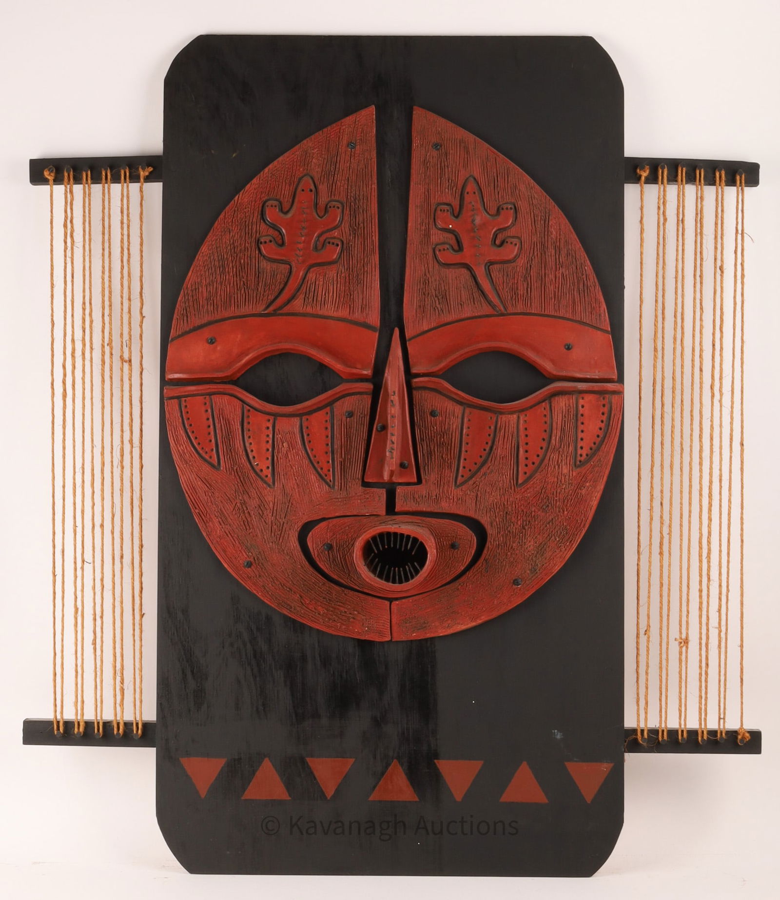 Jovette Marchessault Red Totem Wall Sculpture (1 of 9)