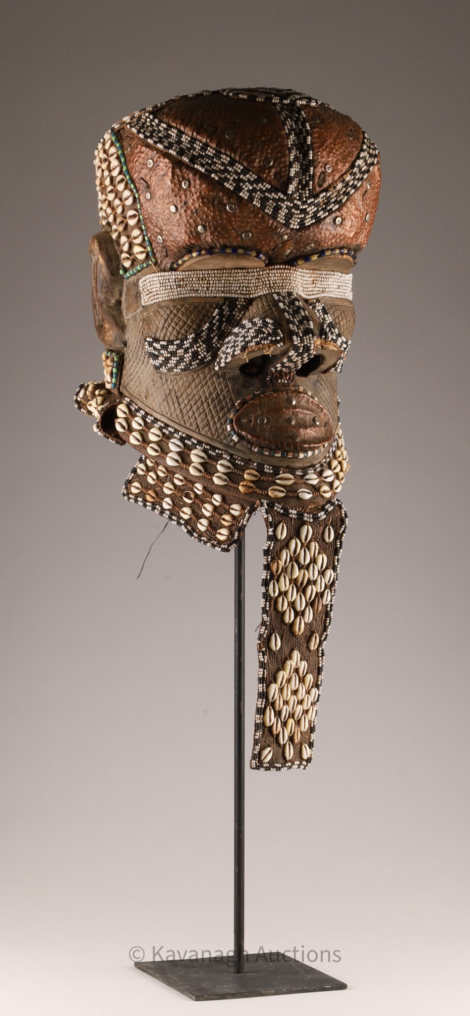 African Kuba Bwoom Helmet Mask Congo DRC (1 of 9)