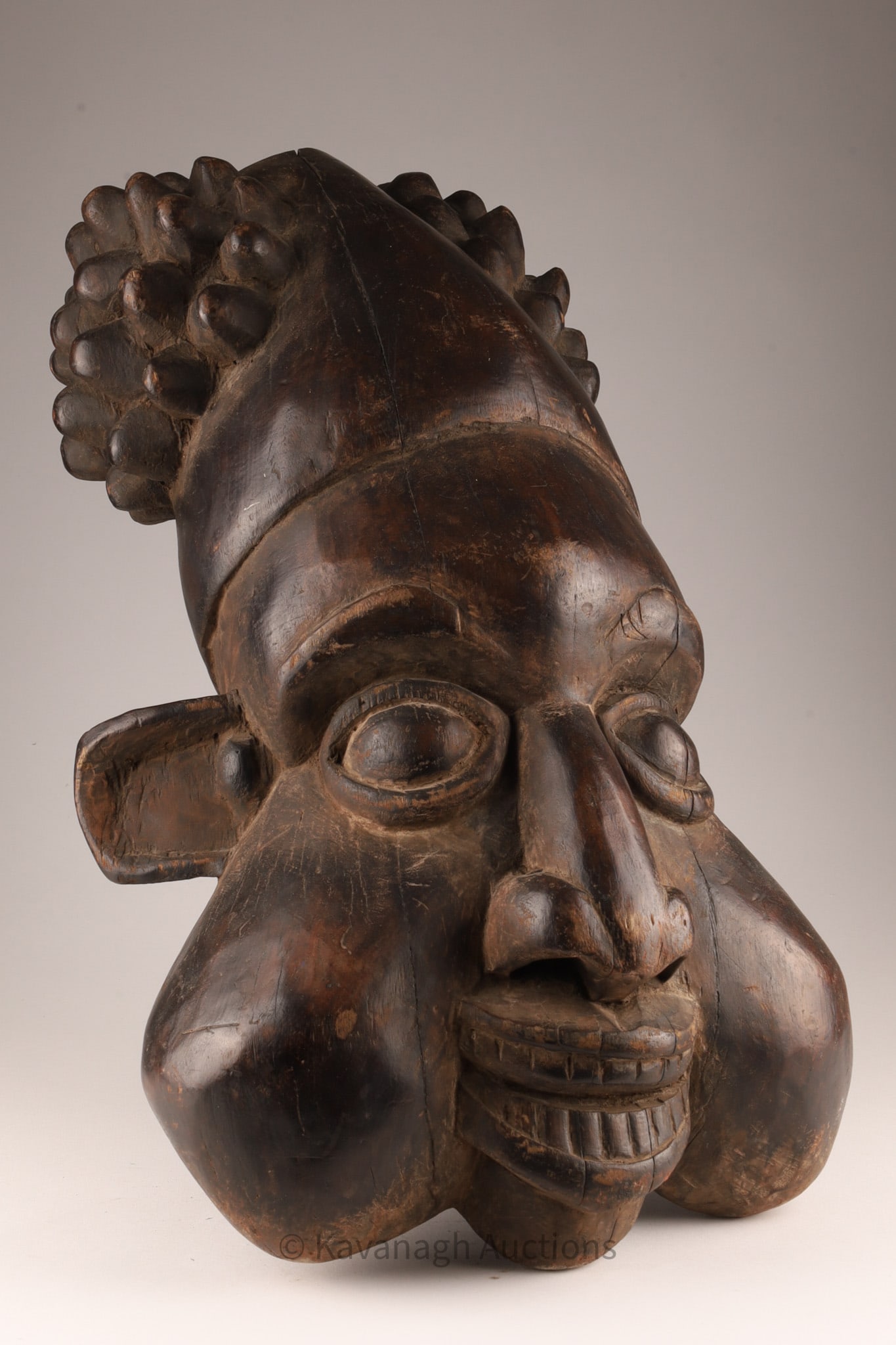 African Tikar / Bekom Helmet Mask Cameroon (1 of 11)