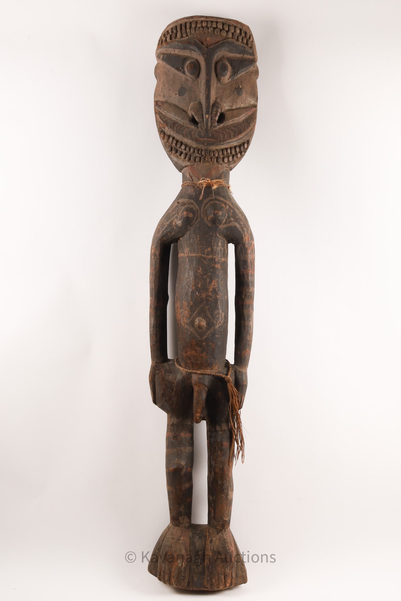 Large Papua New Guinea Sepik River Male Totem (1 of 6)