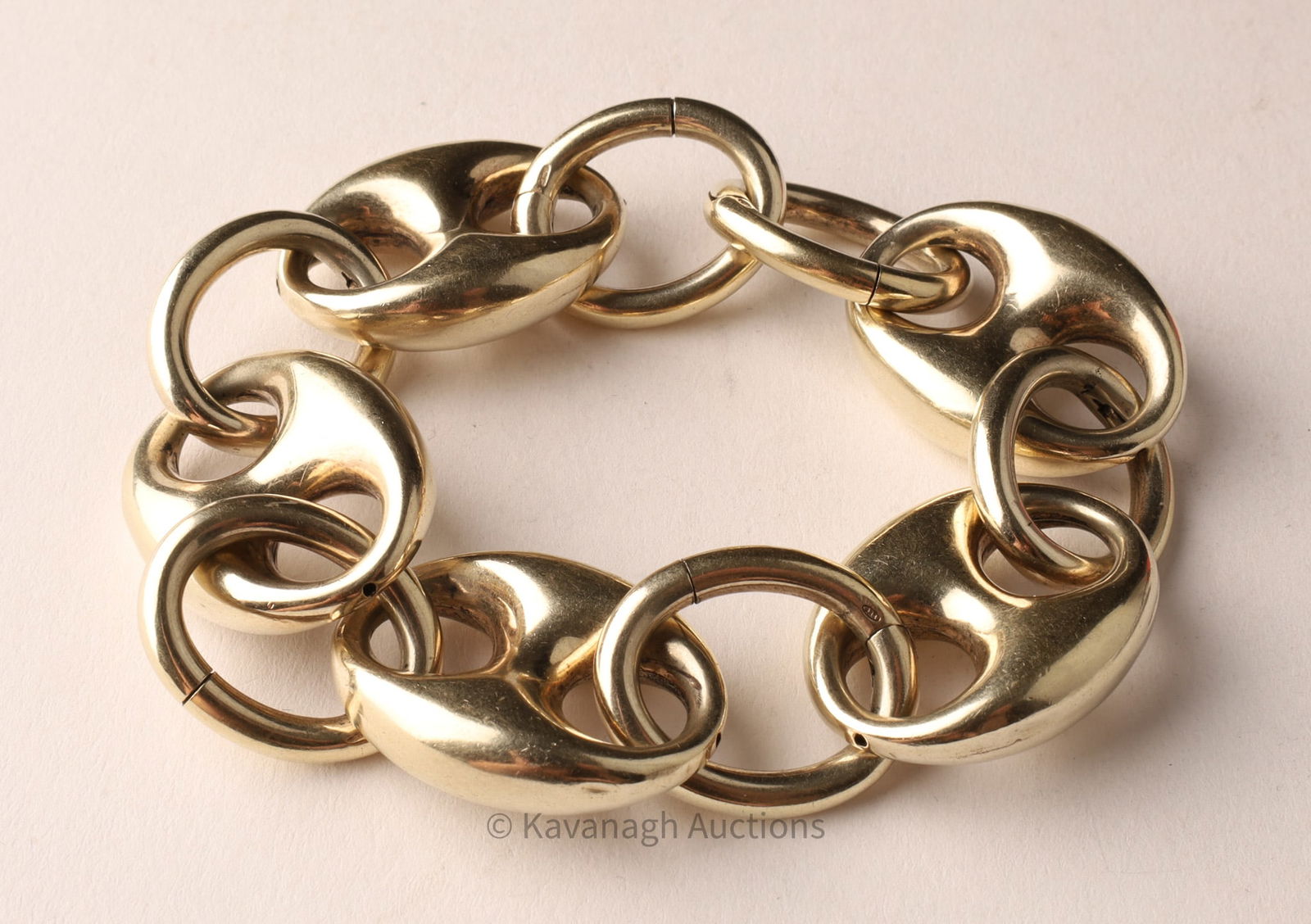 Micheletto Italy Marina Link Sterling Bracelet (1 of 6)
