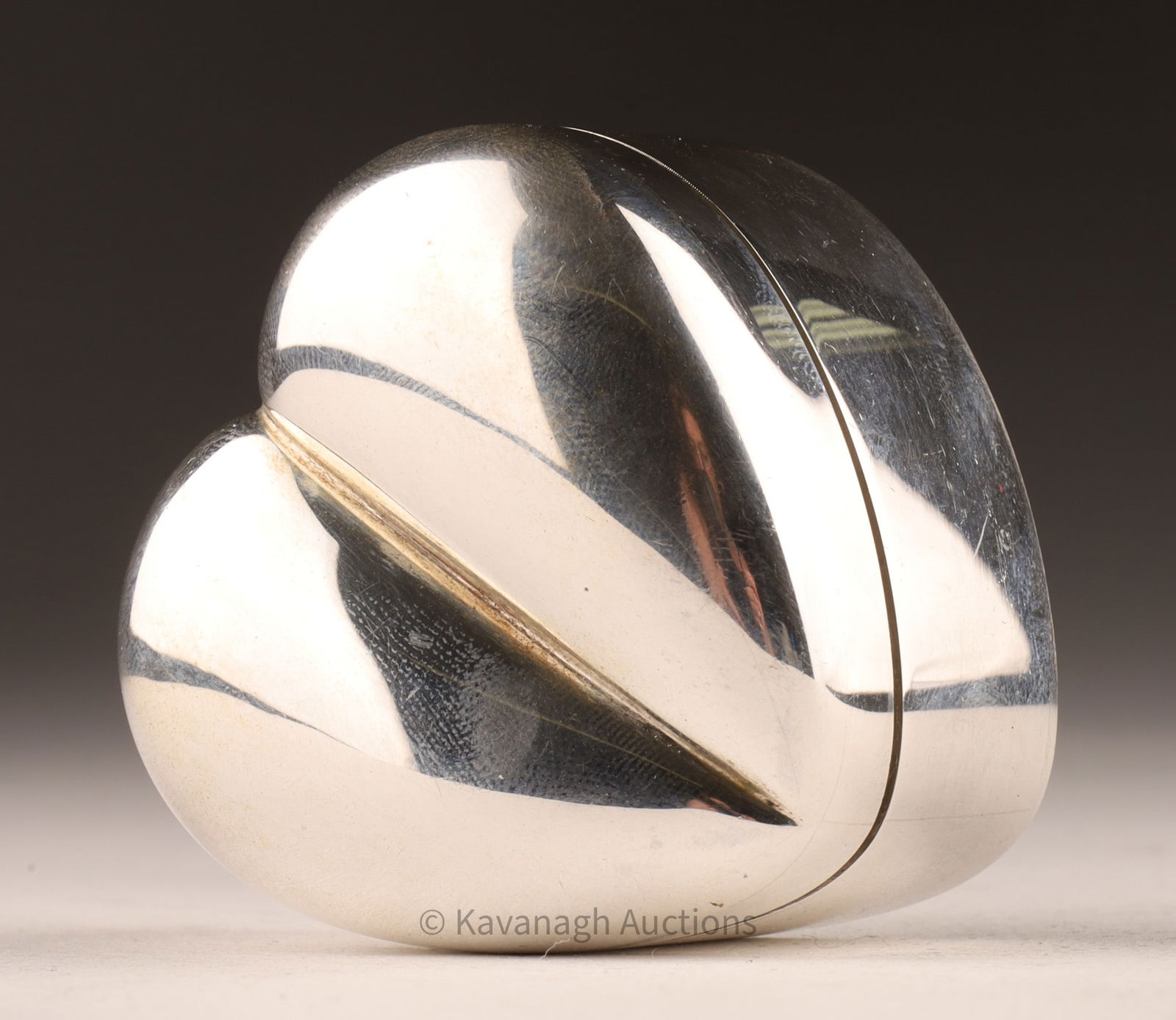 Kieselstein Cord Rare Puffy Heart Sterling Box (1 of 6)