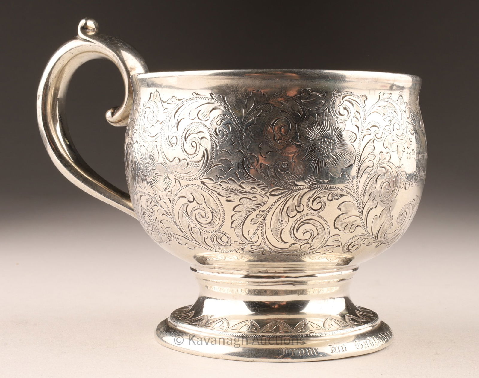 Birks Sterling Christening Mug Wallis Redpath Montreal (1 of 9)