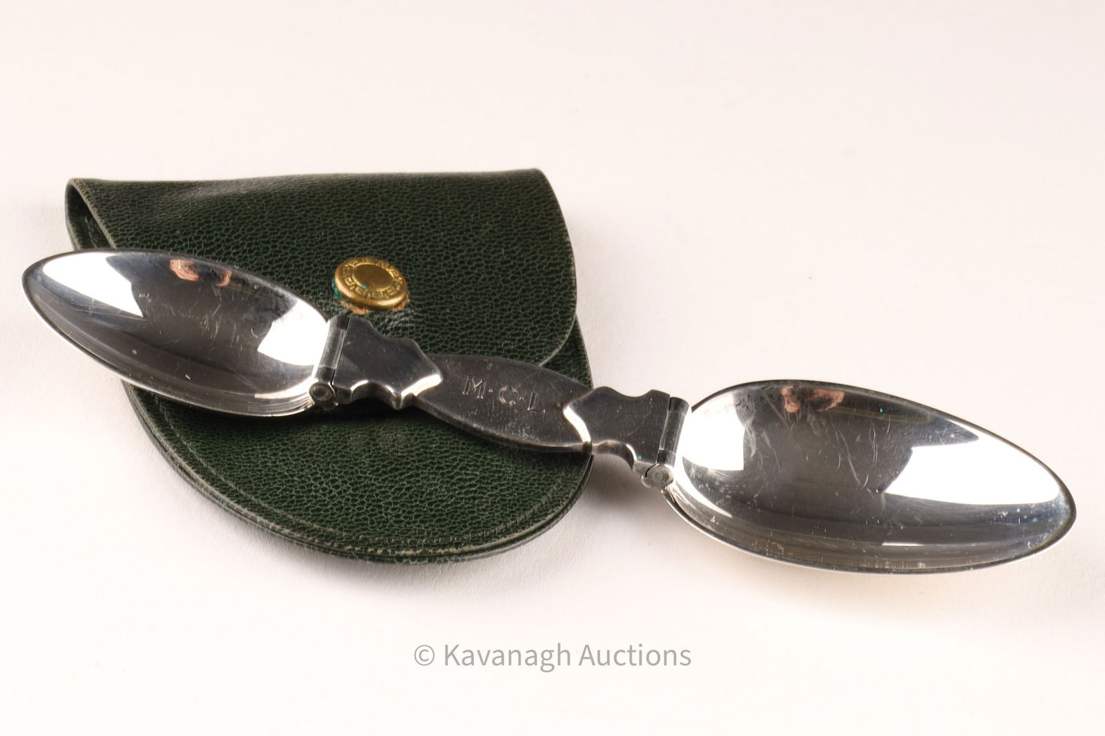 Tiffany and Co Sterling Silver Folding Travel Spoon (1 of 8)