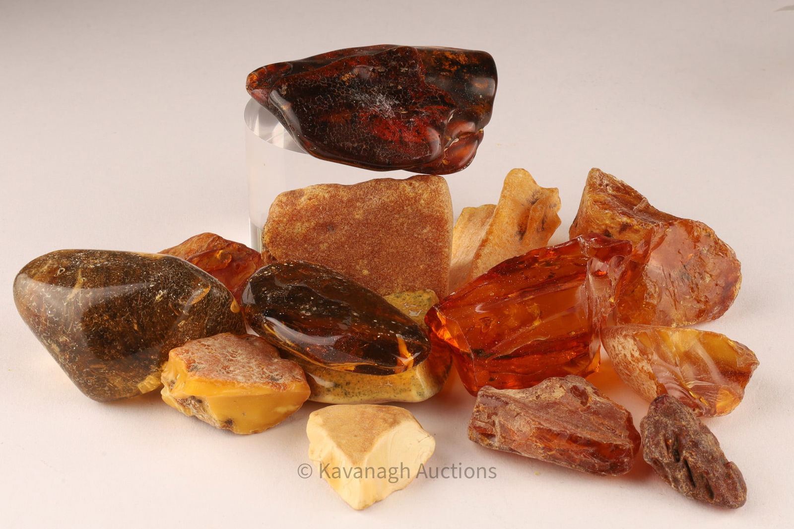A large lot of raw amber specimens (1 of 5)
