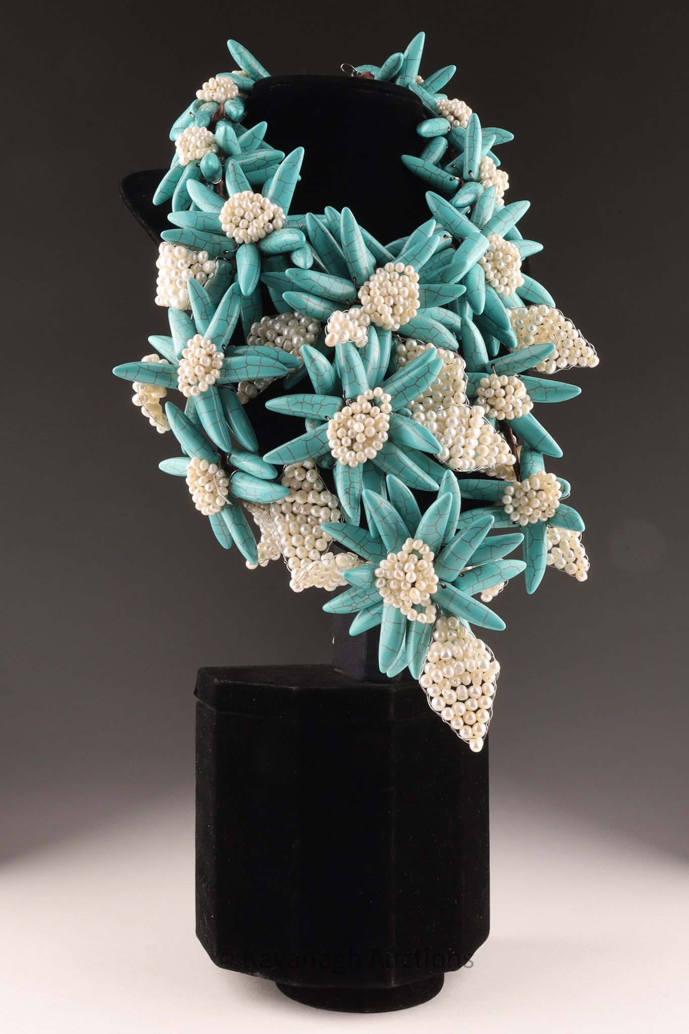 Thai Joe Vilaiwan Turquoise and Pearl Necklace (1 of 7)