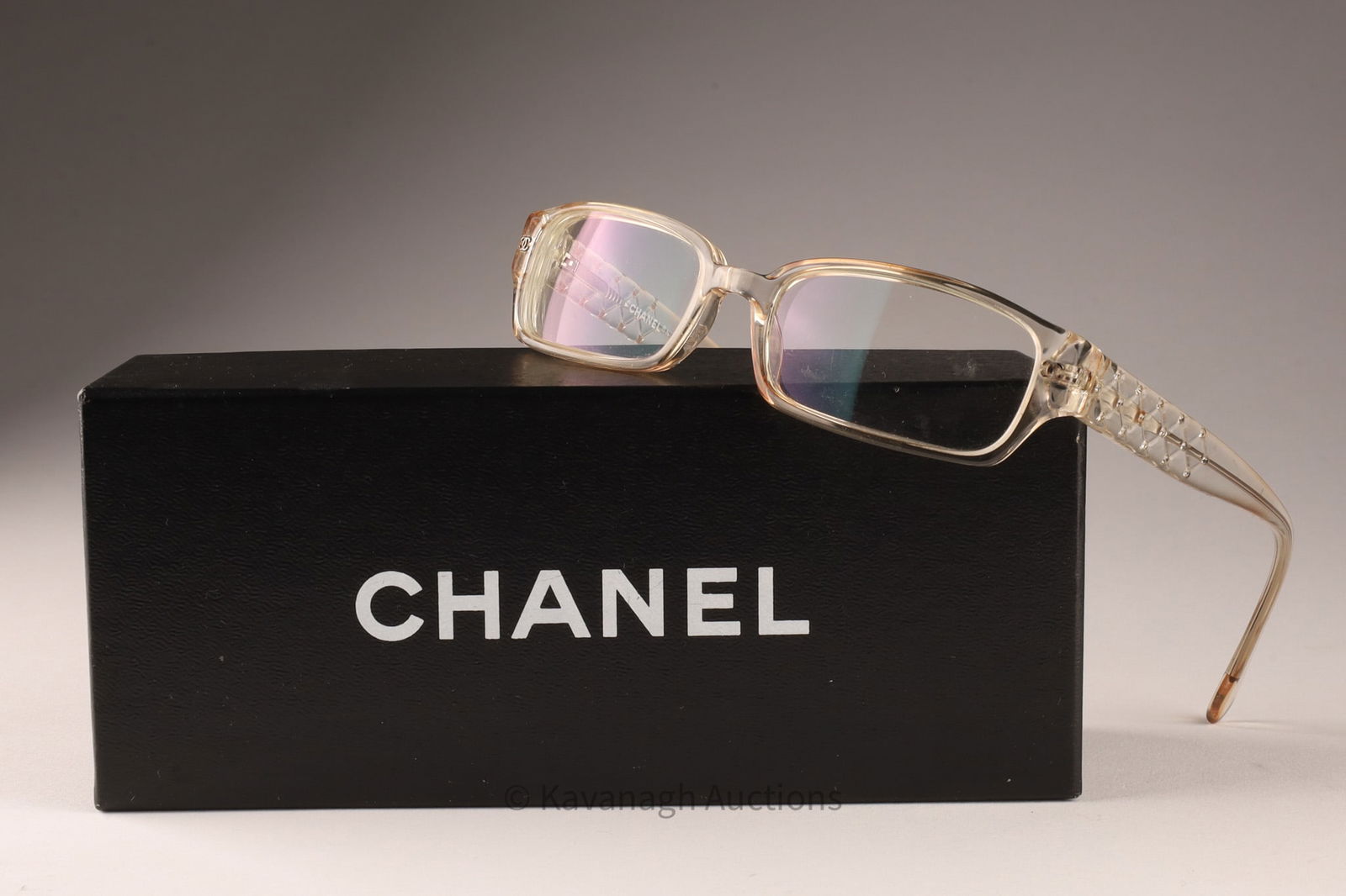 Vintage Chanel Paris Rhinestone Eyeglasses Made in Italy (1 of 9)