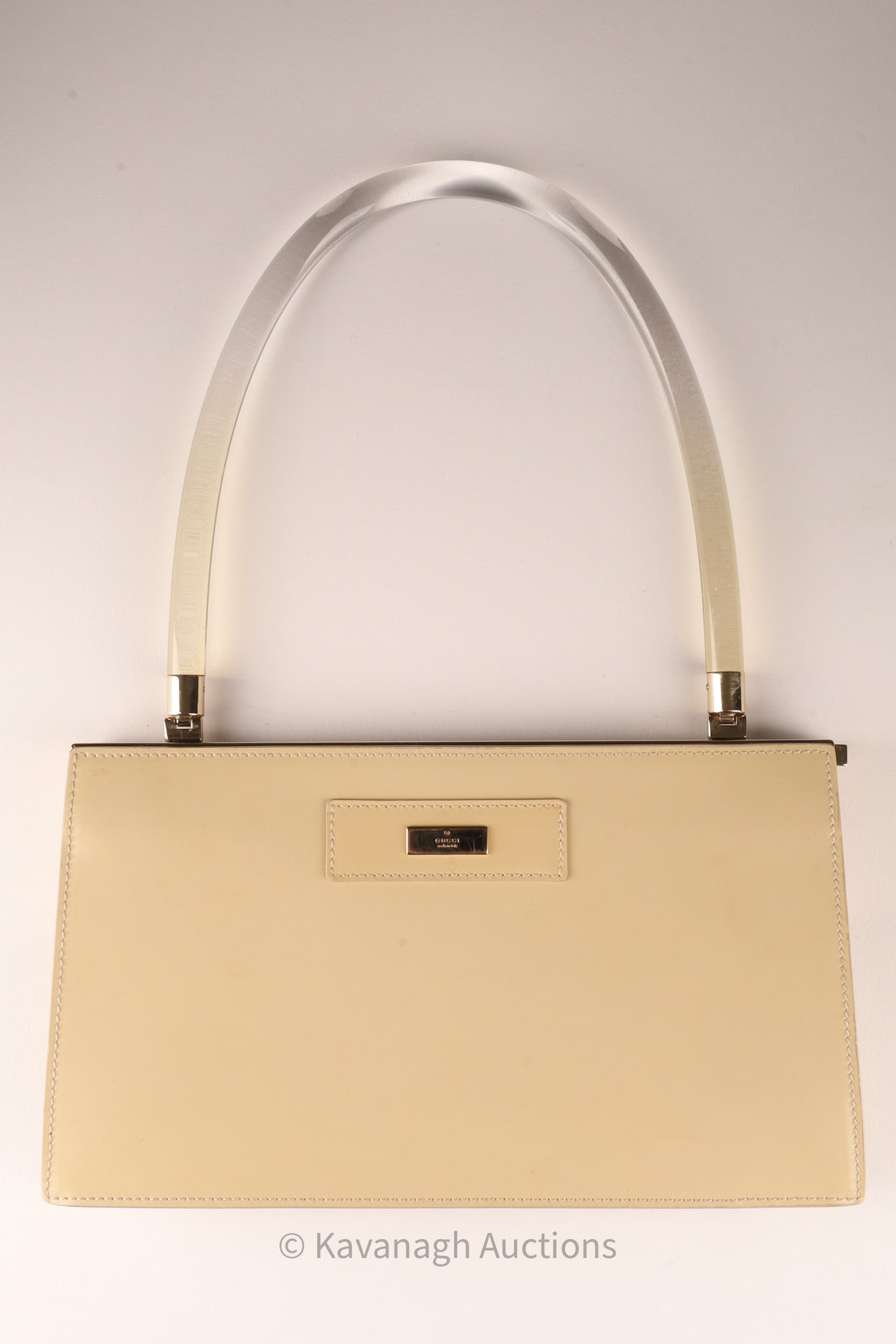 Gucci 1998 Vintage Lucite Handle Leather Purse (1 of 7)