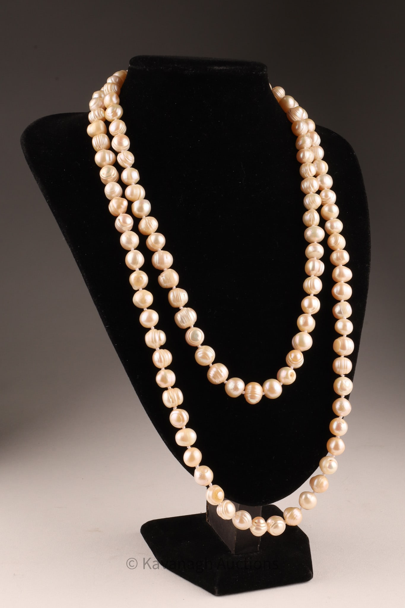 Vintage Baroque Cultured Pearl Opera Length Necklace 50": Vintage Baroque Cultured Pearl Opera Length Necklace50 inches