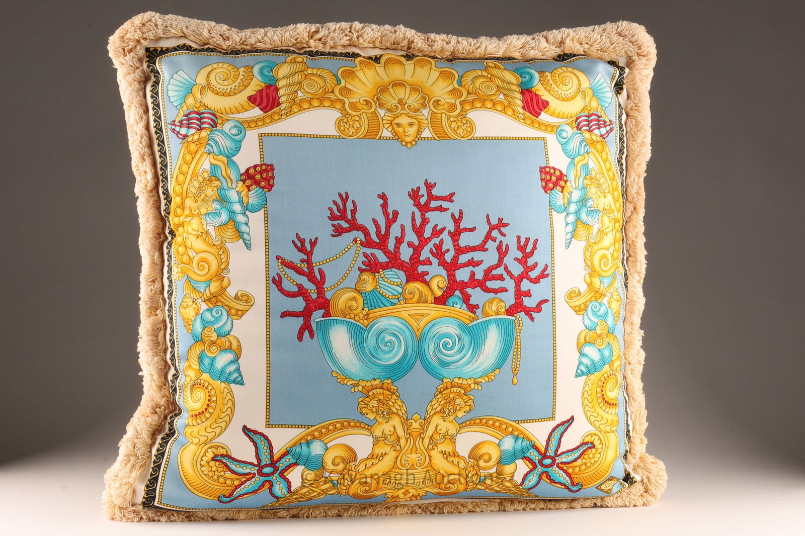 Atelier Versace Les Tresors de la Mer Pillow (1 of 7)