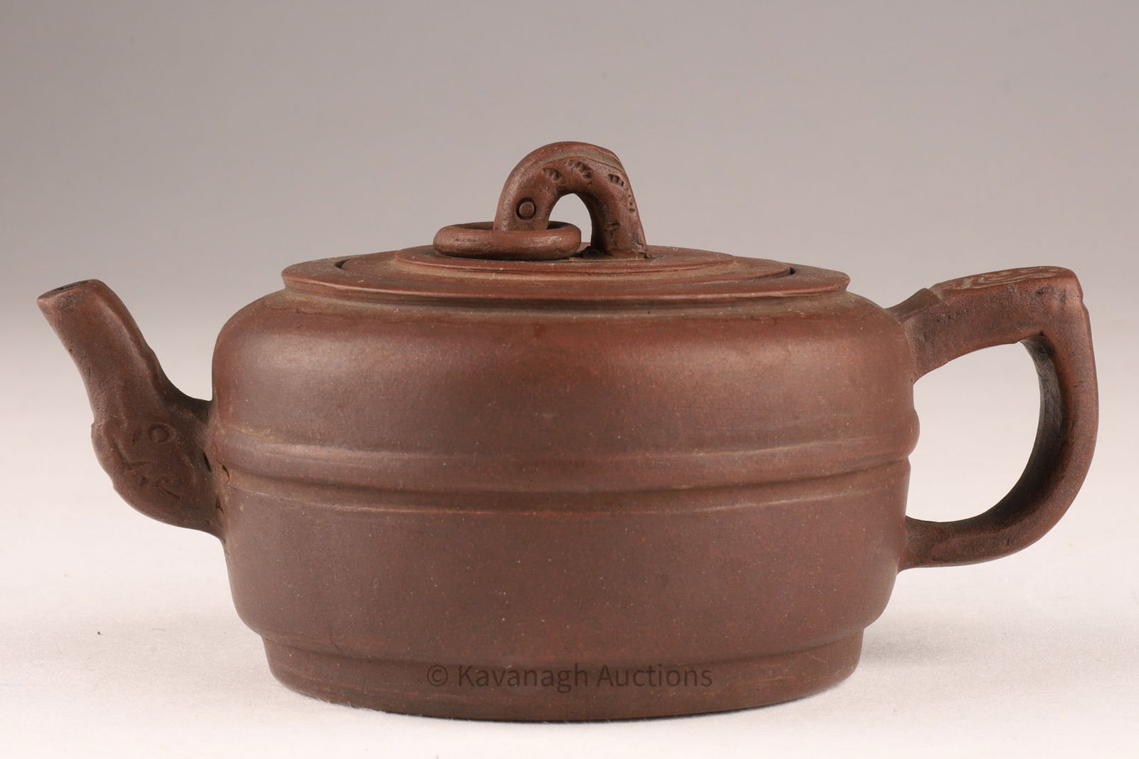 Chinese Yixing Zisha Clay Signed Teapot (1 of 7)