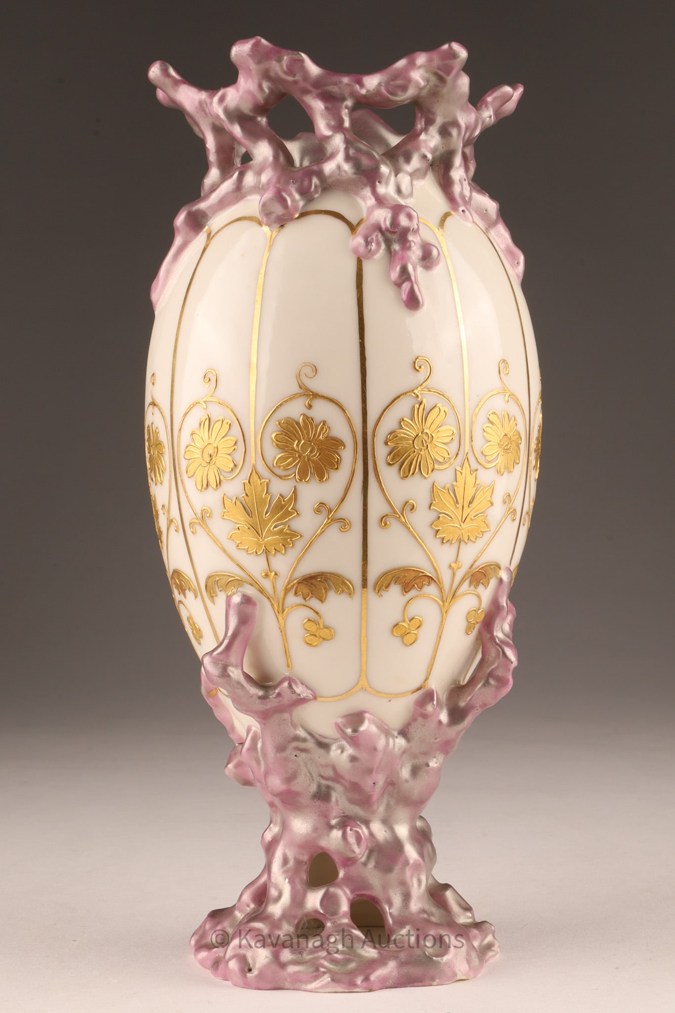 Antique Pirkenhammer Czech Porcelain Vase (1 of 9)