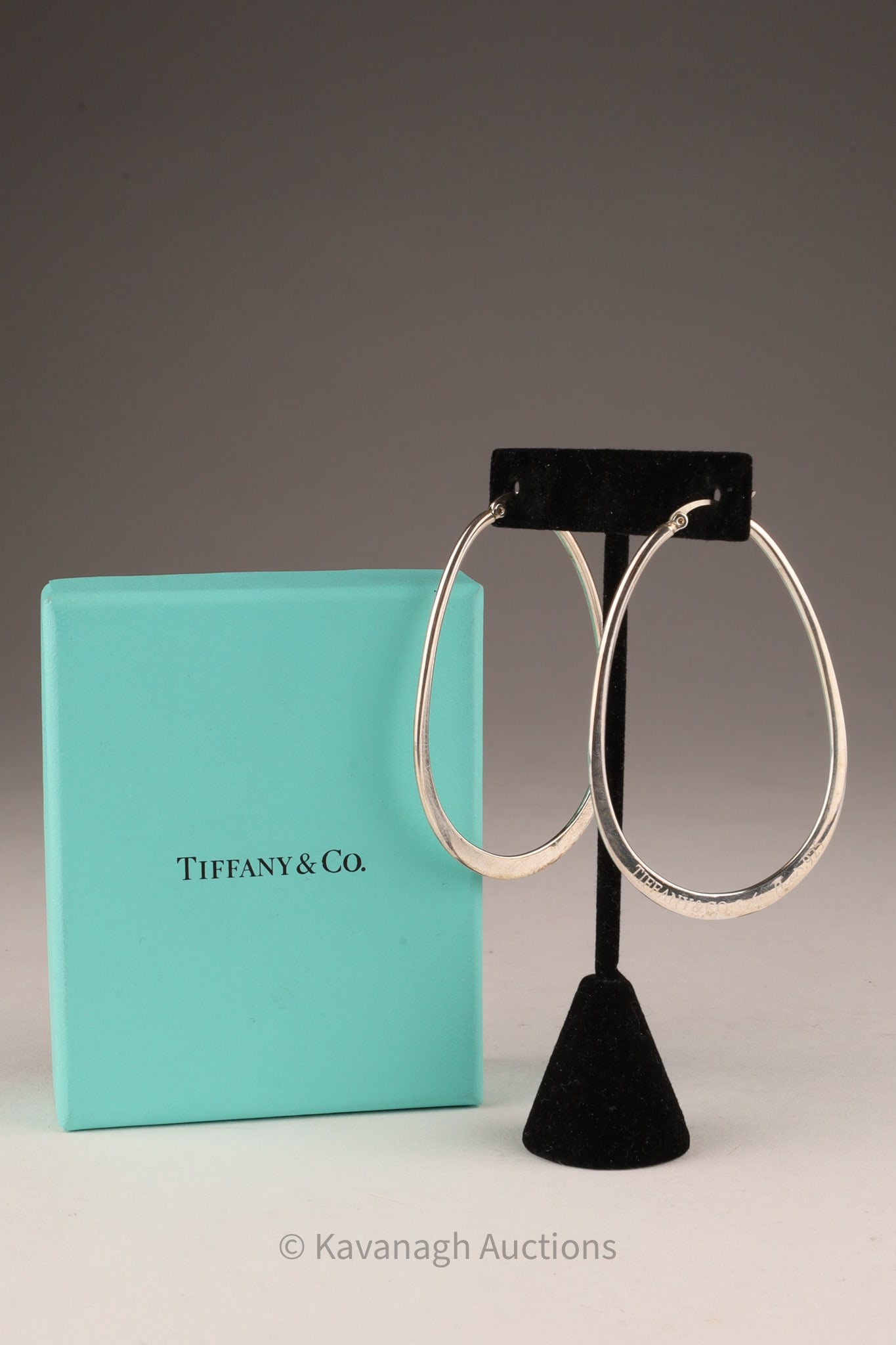 Tiffany & Co. Elsa Peretti 925 Sterling Silver Large Earrings (1 of 6)