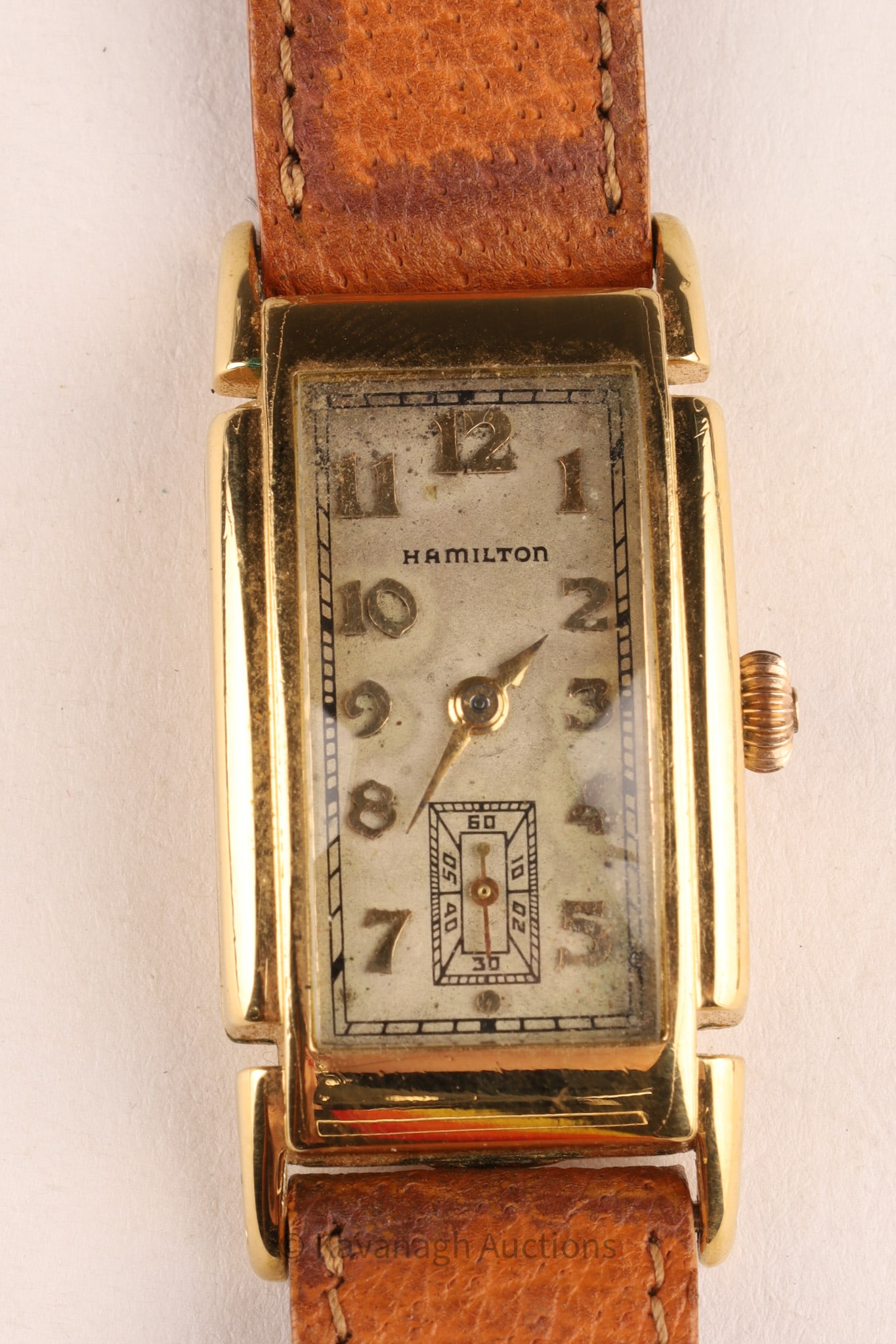 Art Deco Hamilton 14k GF watch (1 of 5)