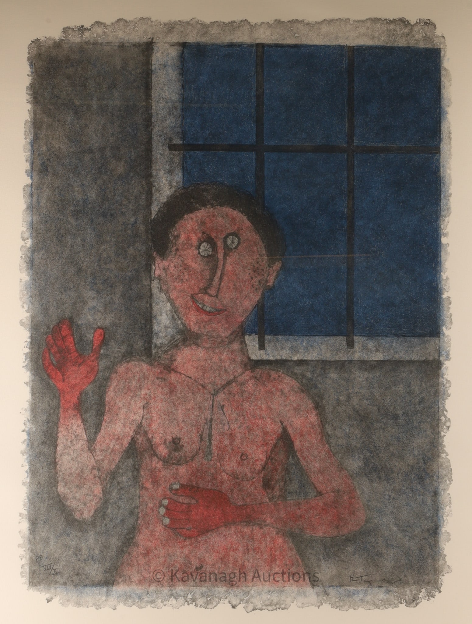 Rufino Tamayo "La Coqueta" Signed Numbered Lithograph (1 of 7)