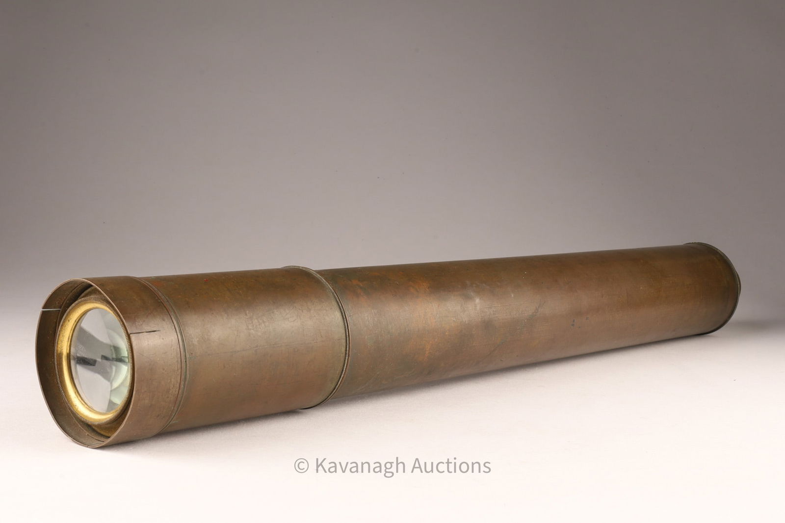 Antique 19th c. Brass Telescope (1 of 10)