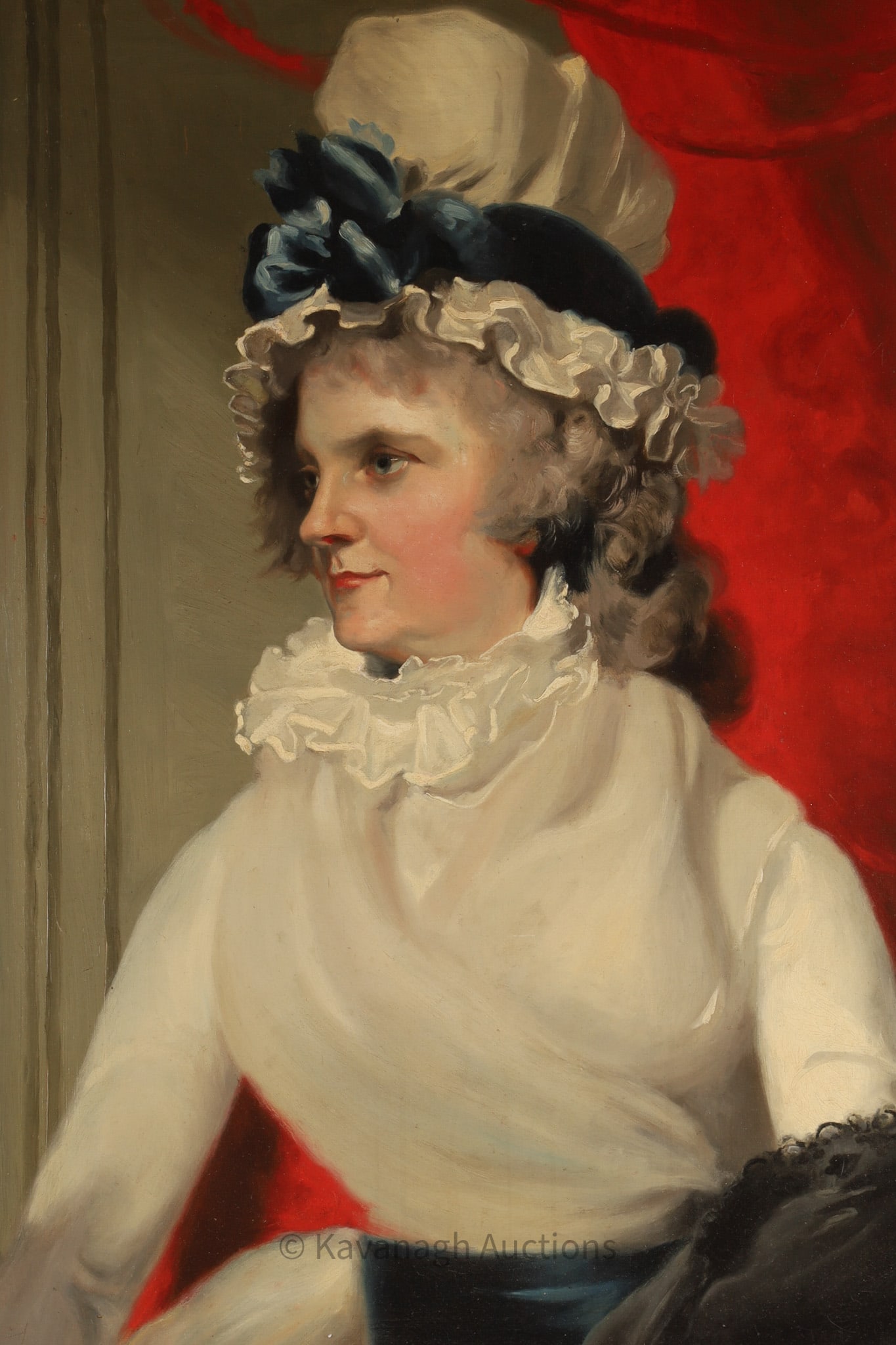 Attributed to Sir Henry Raeburn (1756-1823 ) Portrait of a Lady (1 of 7)