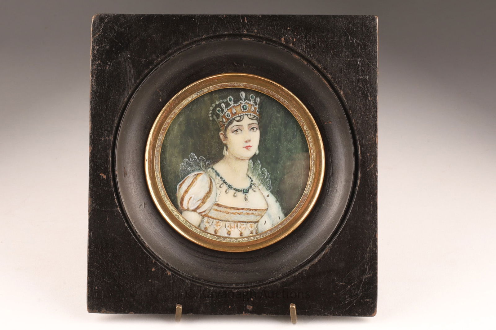 Francois Gerard (After) miniature painting Empress Joesphine Bonaparte (1 of 6)