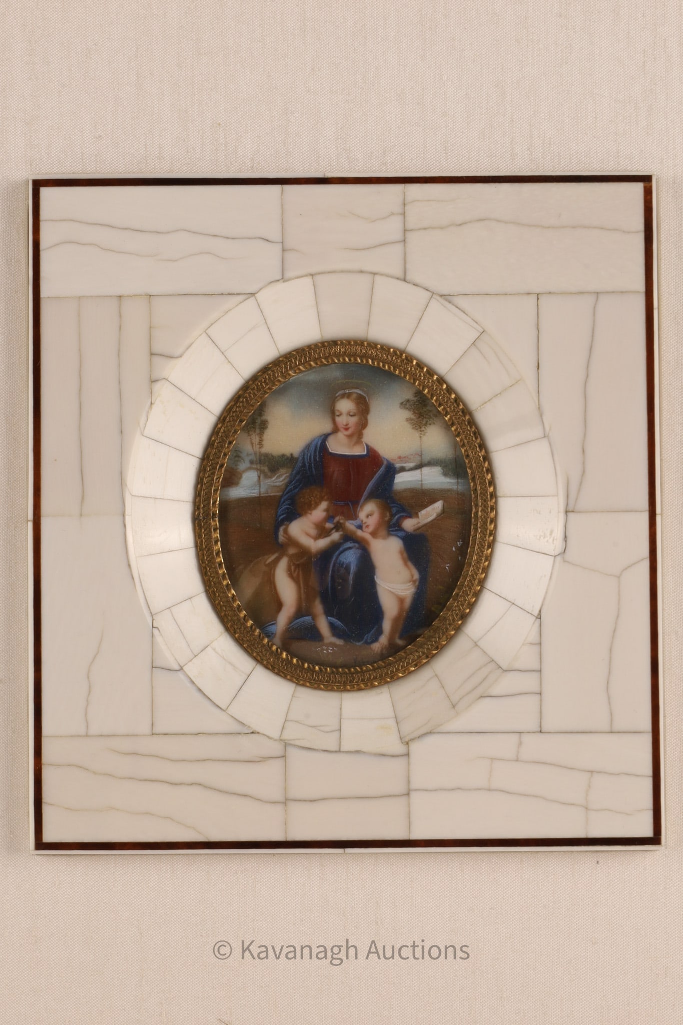 After Raphael Italian Madonna del Cardellino Miniature (1 of 8)