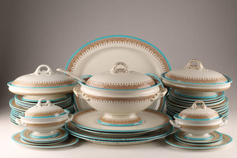 aynsley Blue Mist China Set
