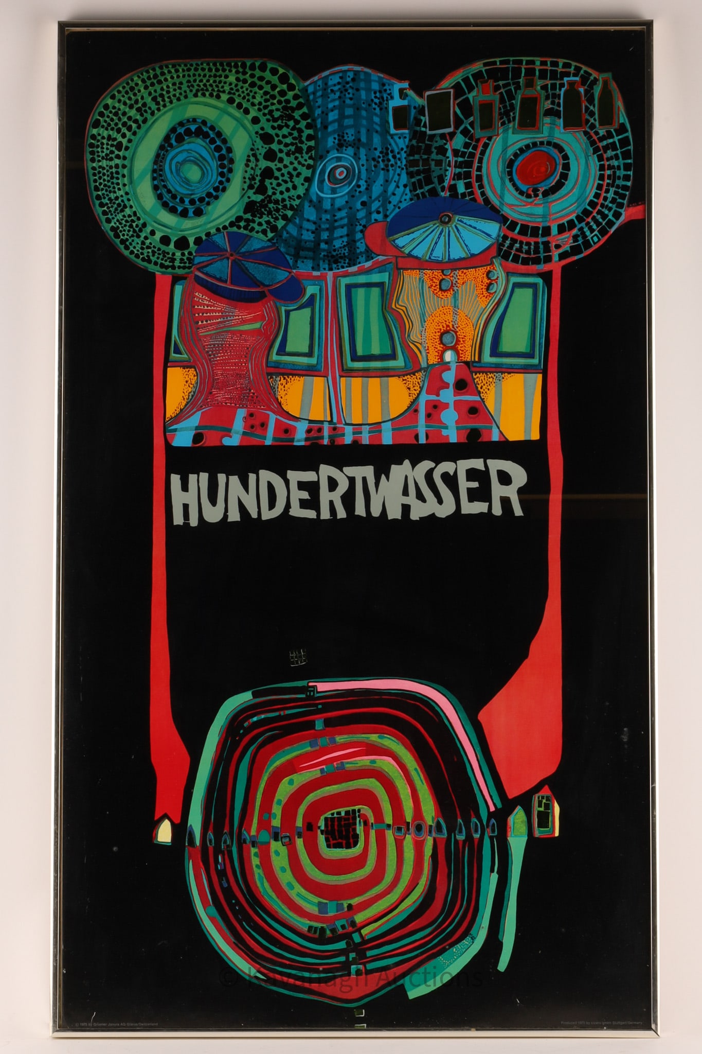 Friedensreich Hundertwasser (Austrian, 1928-2000), World Tour Poster (1 of 8)