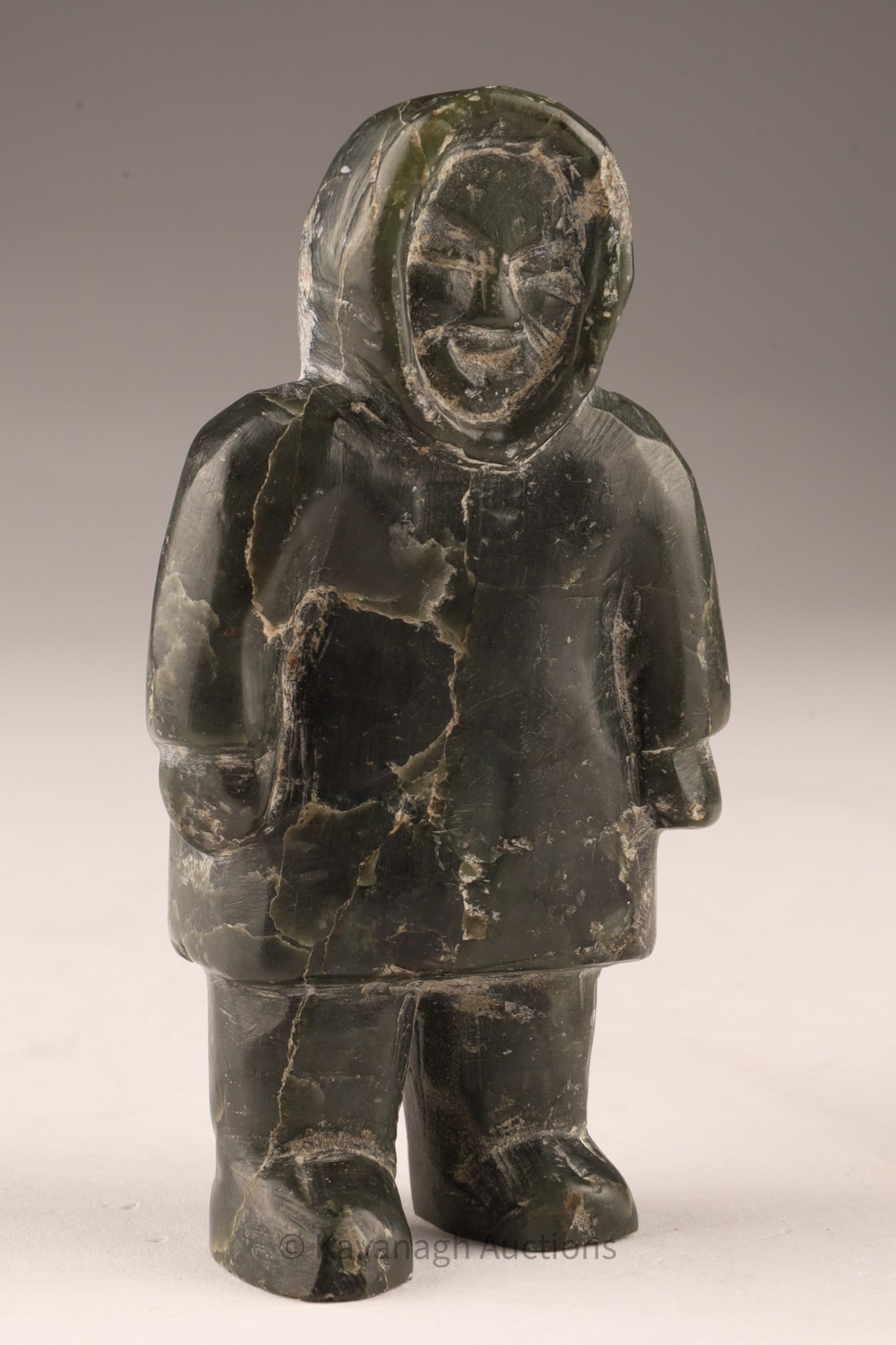 Small Inuit Carving of a Standing Figure (1 of 5)
